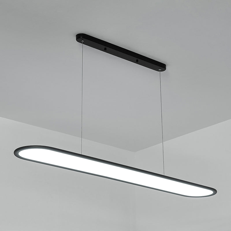 Contemporary Hanging Lamp 1-Light Island Light Fixture for Living Room