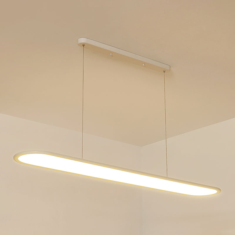 Contemporary Hanging Lamp 1-Light Island Light Fixture for Living Room