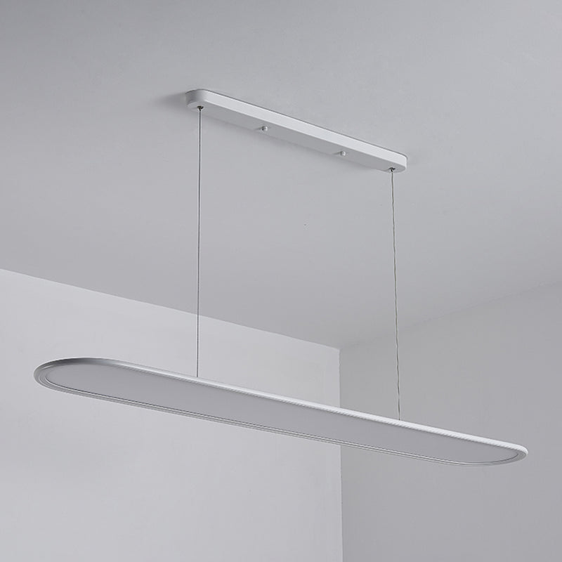 Contemporary Hanging Lamp 1-Light Island Light Fixture for Living Room