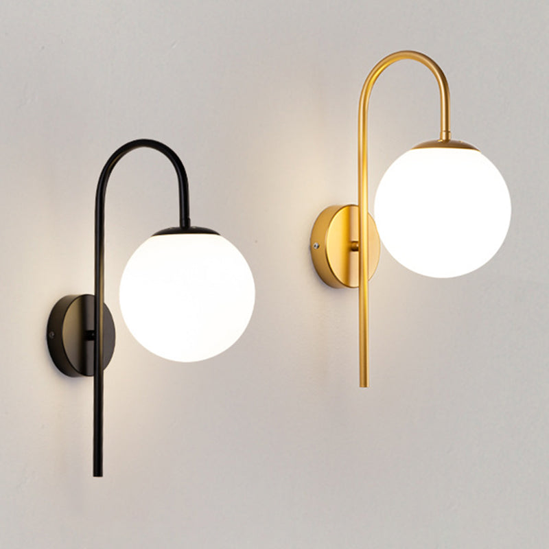 Modern Wall Lamp Household Glass Wall Mount Lighting for Sitting Room