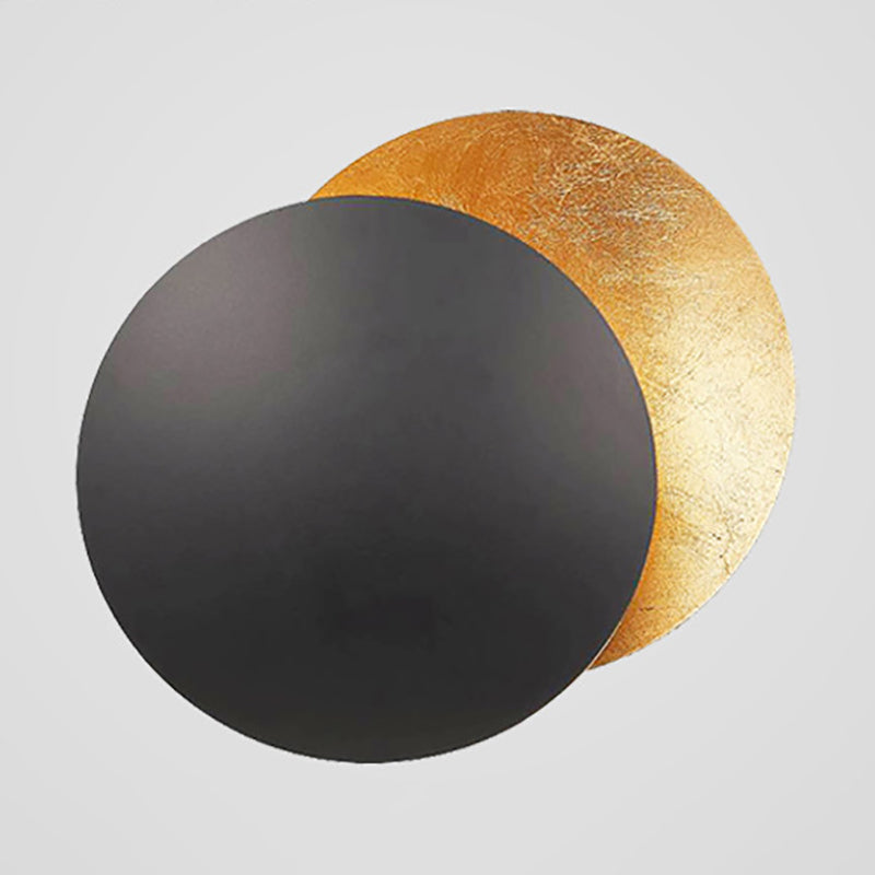 Postmodern Wall Mount Lighting Fixture Minimalist Metallic LED Wall Sconce