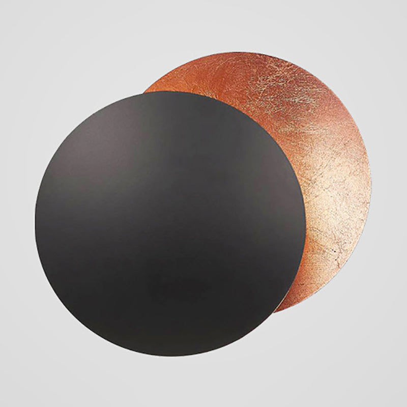 Postmodern Wall Mount Lighting Fixture Minimalist Metallic LED Wall Sconce