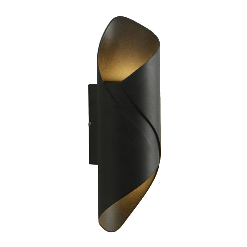 Modern Style Unique Shape Wall Sconce Metal 2 Light Sconces for Corridor