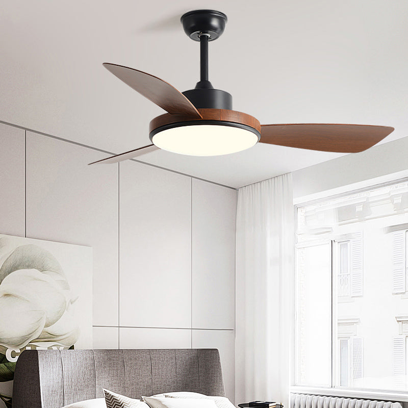 Unique Shape Ceiling Fan Light Kids Style Metal 1 Light Ceiling Fan Light Fixture