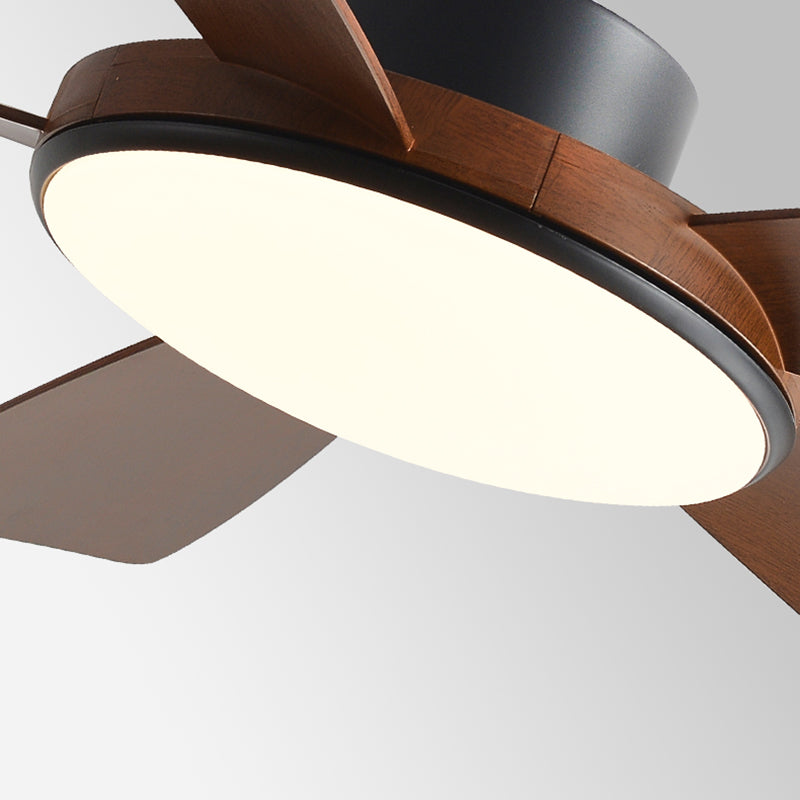 Unique Shape Ceiling Fan Light Kids Style Metal 1 Light Ceiling Fan Light Fixture