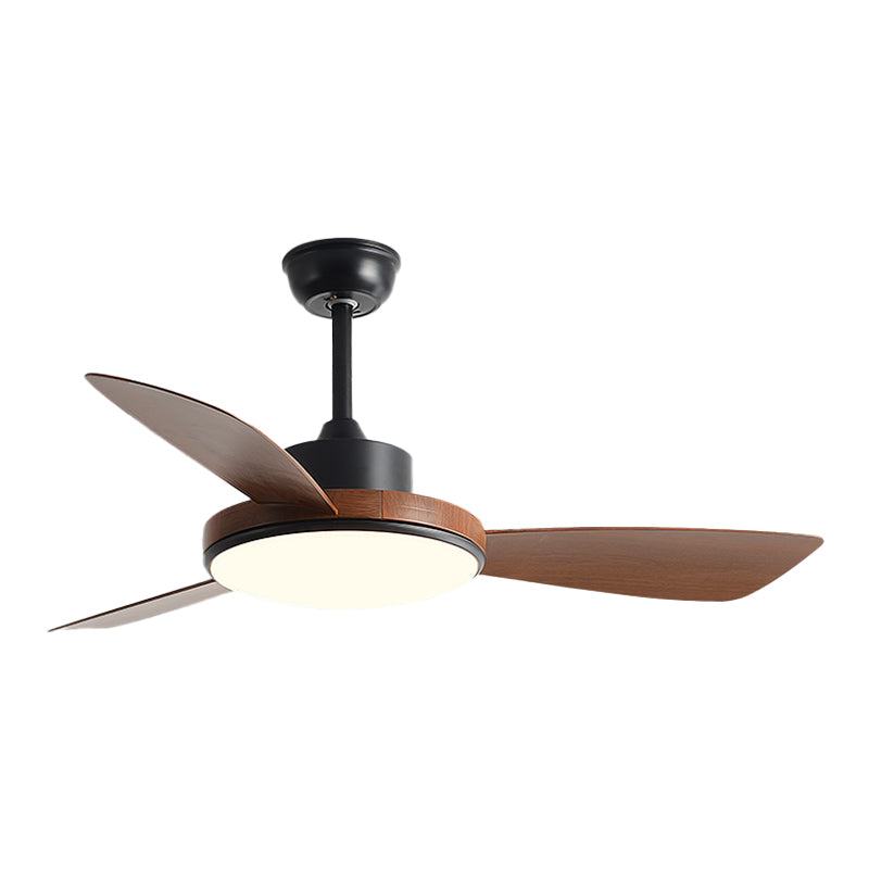 Unique Shape Ceiling Fan Light Kids Style Metal 1 Light Ceiling Fan Light Fixture