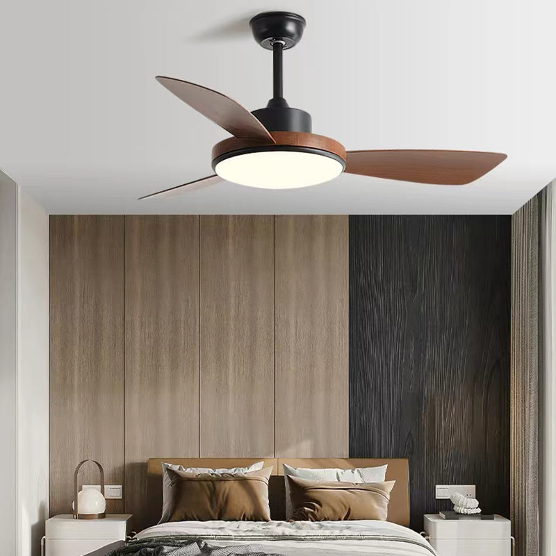 Unique Shape Ceiling Fan Light Kids Style Metal 1 Light Ceiling Fan Light Fixture