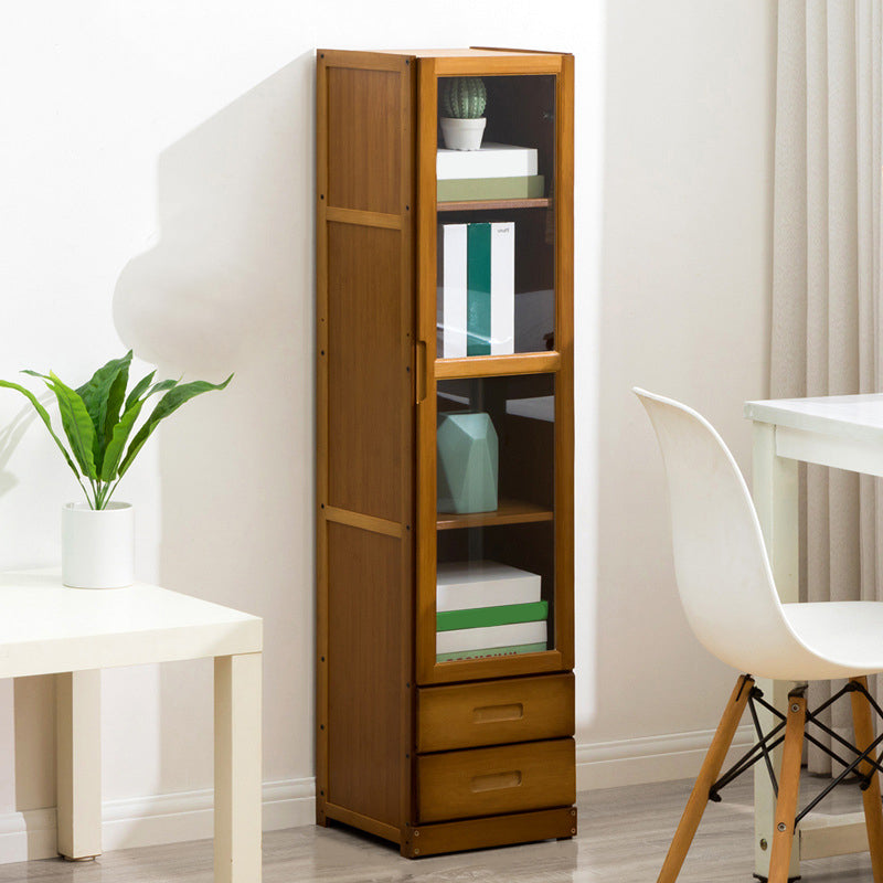 Closed Back Bookshelf Door Standard Bookcase for Home Office