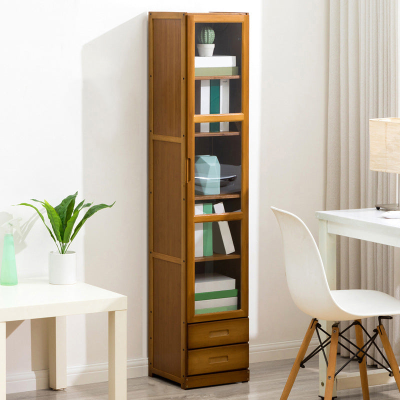 Closed Back Bookshelf Door Standard Bookcase for Home Office