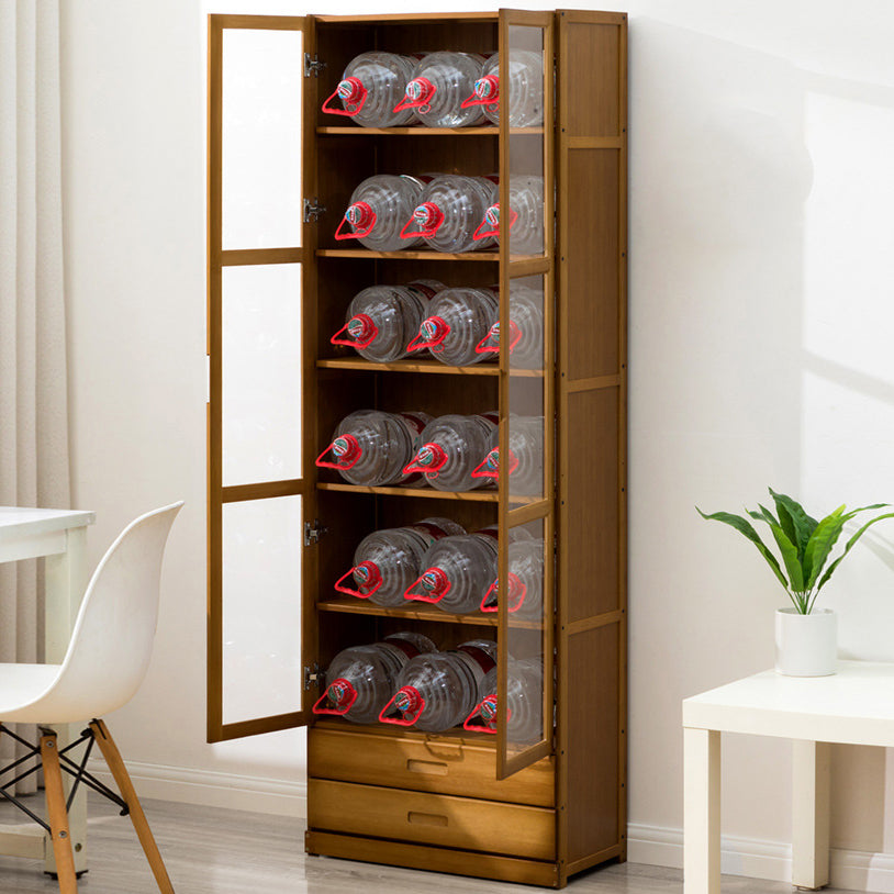 Closed Back Bookshelf Door Standard Bookcase for Home Office