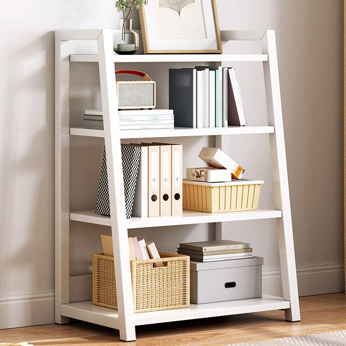 Modern Style Bookshelf Metal Frame and Wood Shelf Bookcase for Office