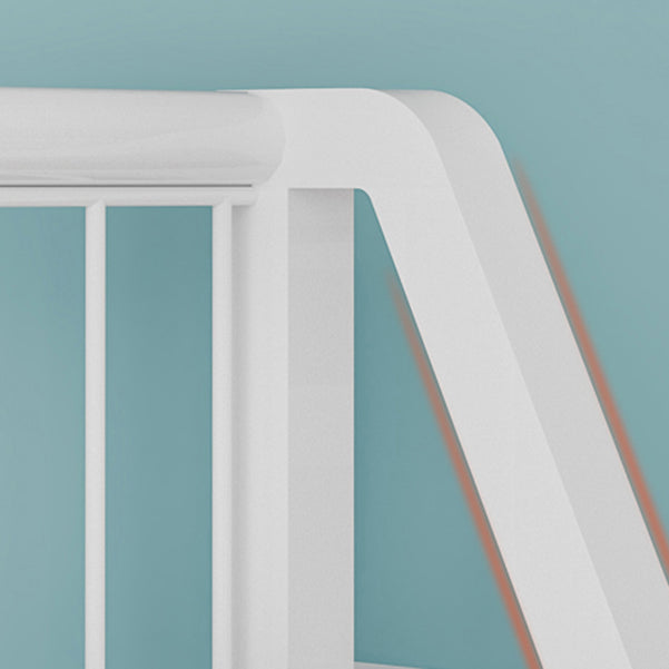 11.81"W Bookshelf Contemporary Style Bookcase for Home Study Room with Casters