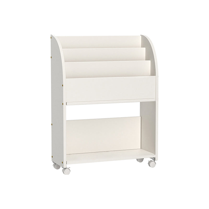 Contemporary Style Bookshelf Engineered Wood Bookcase for Home Study Room