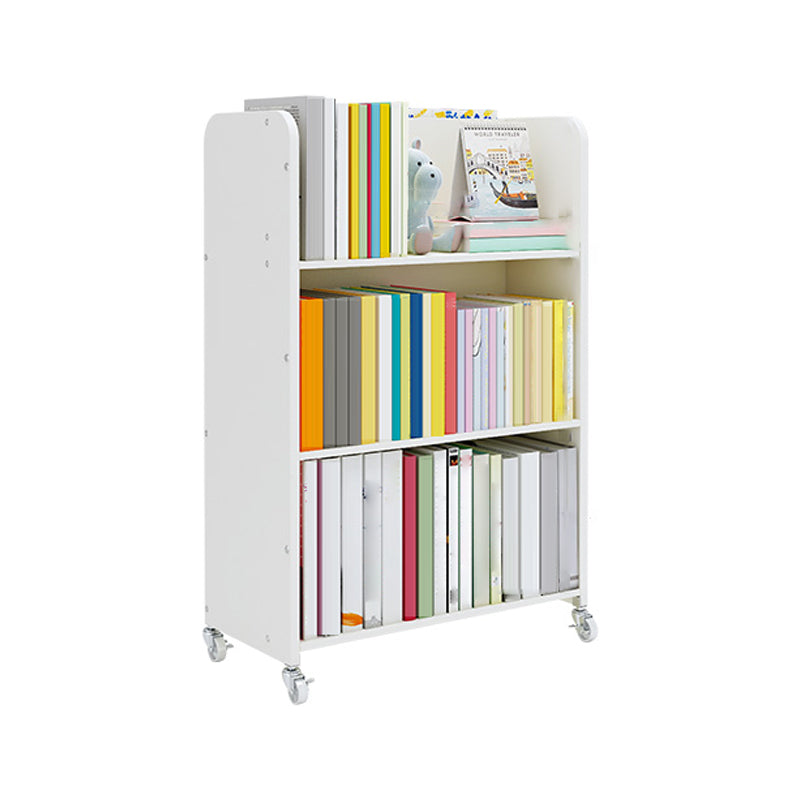 Contemporary Style Bookshelf Engineered Wood Bookcase for Home Study Room