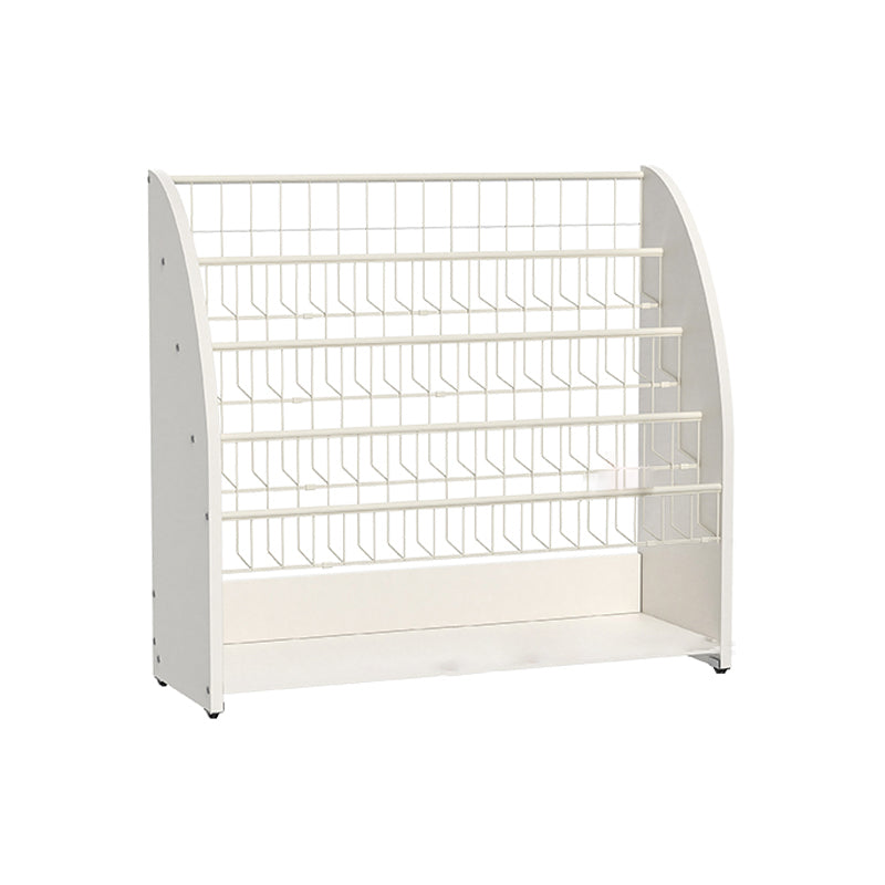 Contemporary Style Bookshelf Engineered Wood Bookcase for Home Study Room