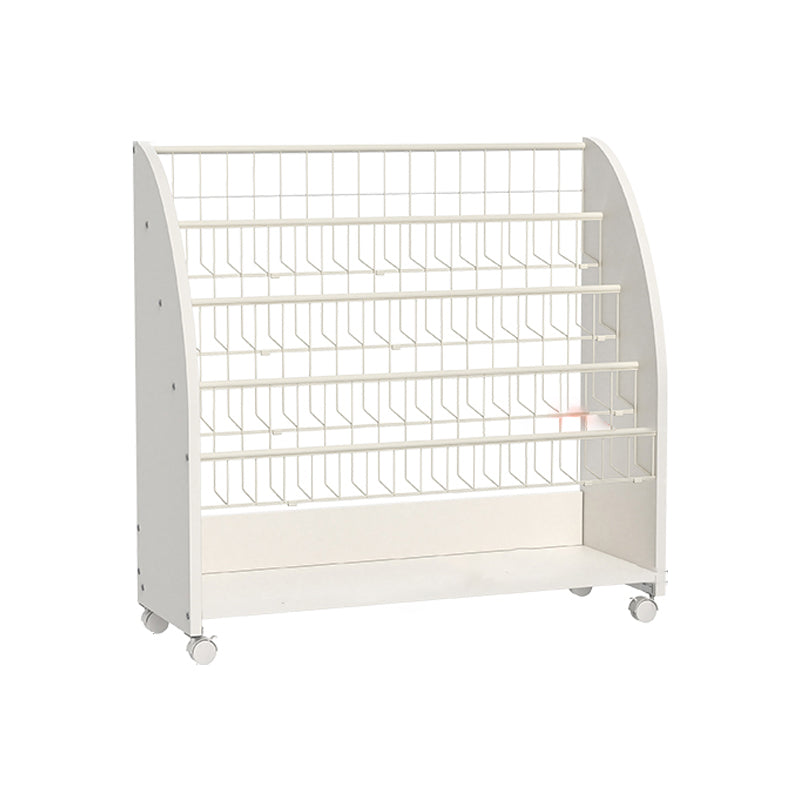 Contemporary Style Bookshelf Engineered Wood Bookcase for Home Study Room