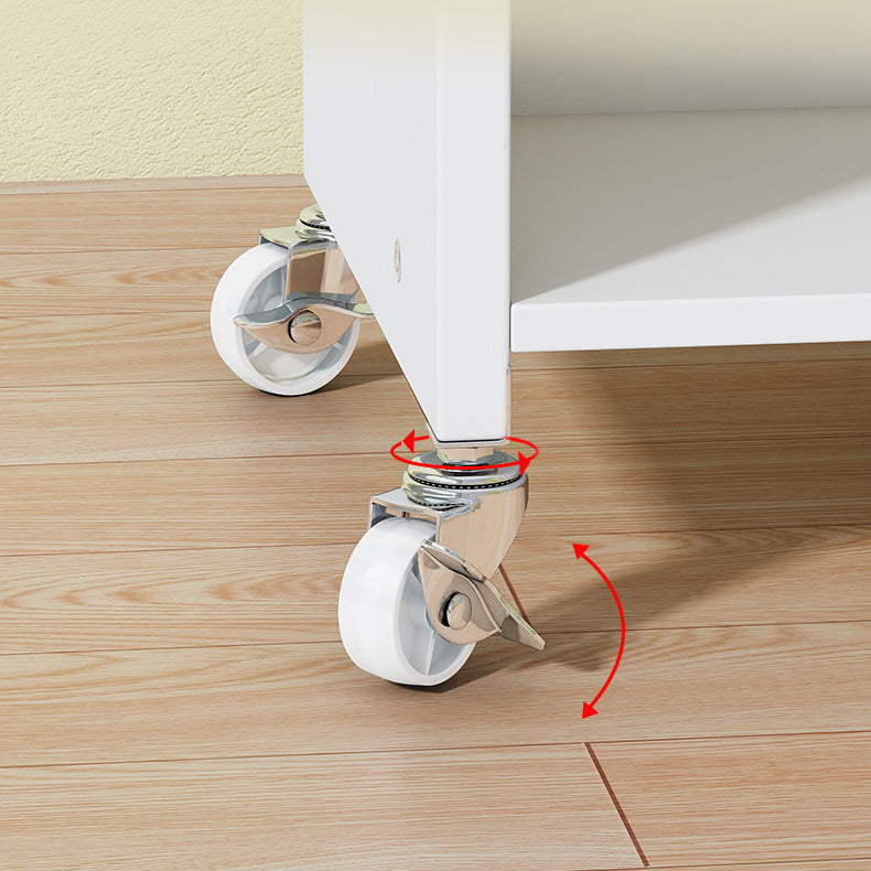 Contemporary Style Bookshelf Engineered Wood Bookcase for Home Study Room