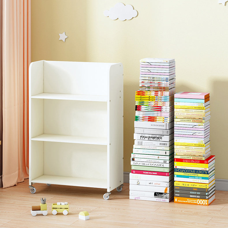 Contemporary Style Bookshelf Engineered Wood Bookcase for Home Study Room