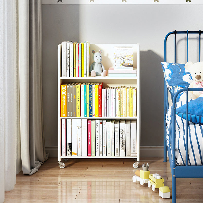 Contemporary Style Bookshelf Engineered Wood Bookcase for Home Study Room