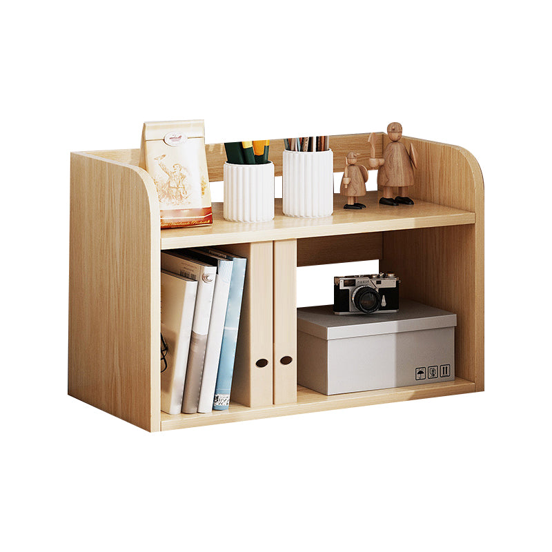 Light Brown Modern Style Bookshelf Engineer Wood Bookcase for Home