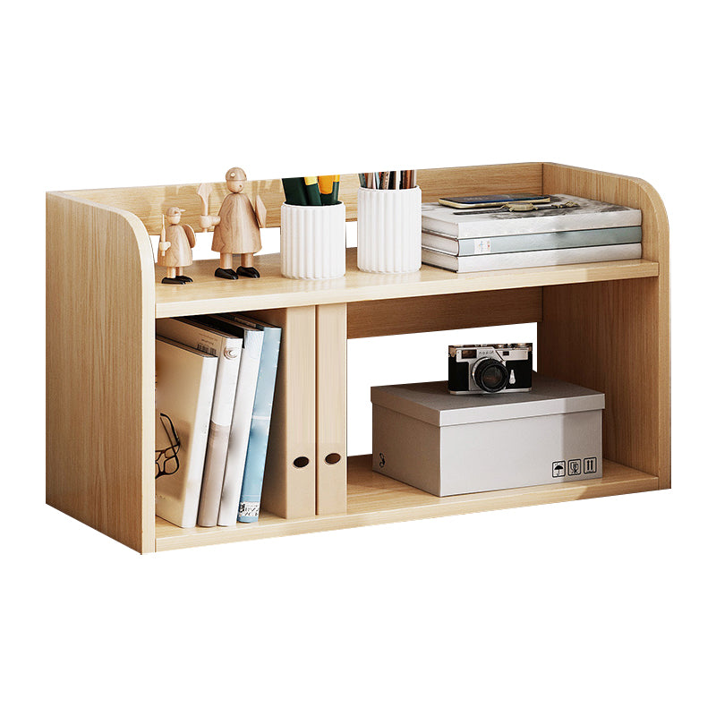 Light Brown Modern Style Bookshelf Engineer Wood Bookcase for Home