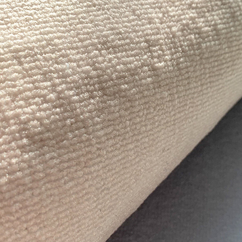 Beige Modern Rug Polyester Pure Color Indoor Rug Washable Rug for Home Decor