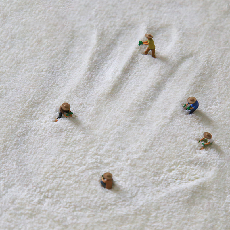 Black Modern Rug Polyester Check Pattern Rug Washable Indoor Rug for Living Room