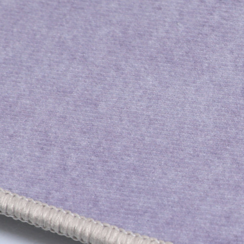 Purple Nordic Rug Polyester Contrast Color Indoor Rug Stain Resistant Rug for Living Room