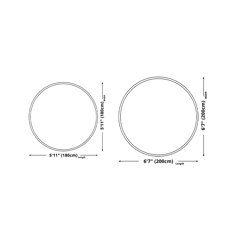 Purple Nordic Rug Polyester Contrast Color Indoor Rug Stain Resistant Rug for Living Room