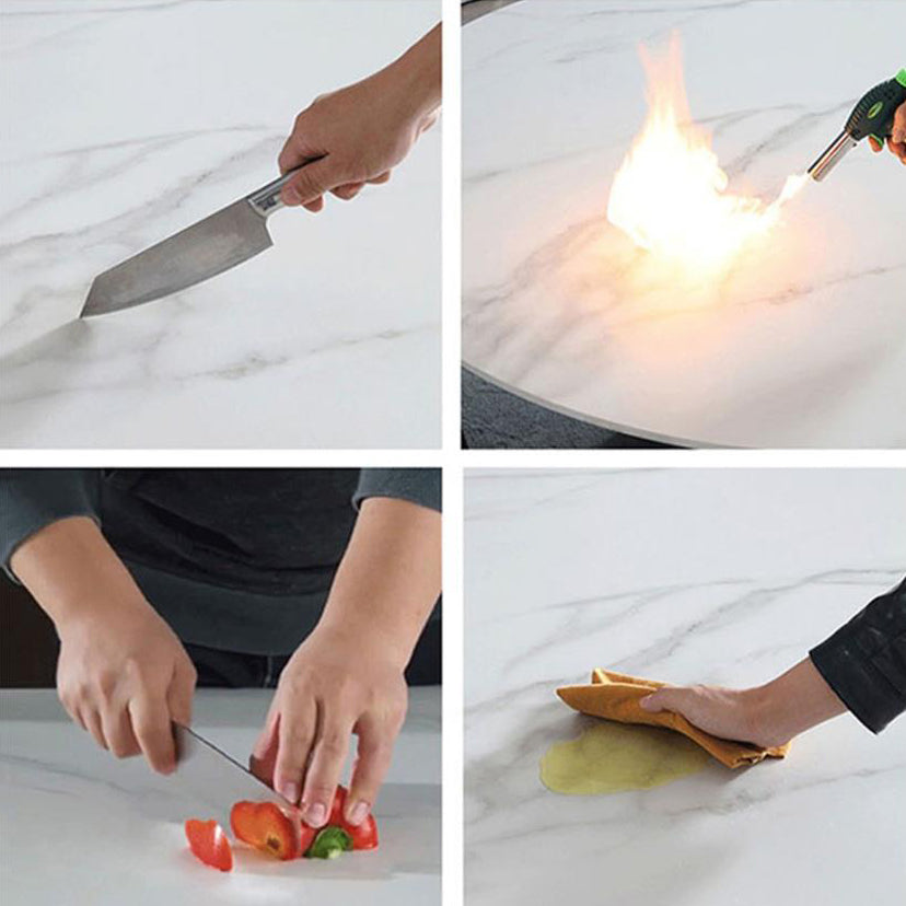 Modern 1/2/3/5 Pieces Sintered Stone Pub Table Set Fixed Counter Table Set for Home Use