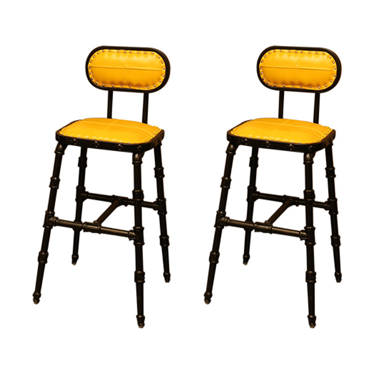 Industrial 1/2/3 Pieces Solid Wood Bar Table Set Round Bistro Set for Home Use