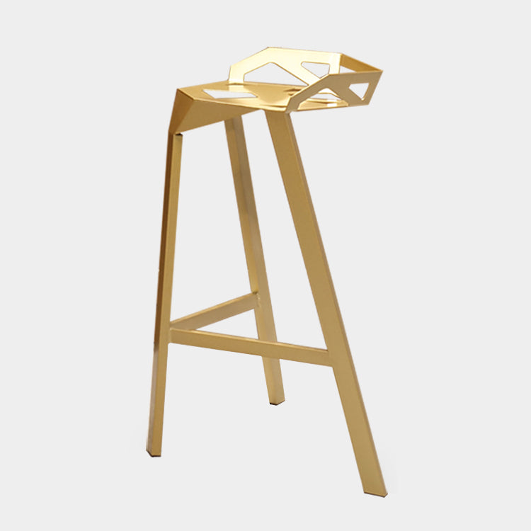 1/3 Pieces Glam Iron Bar Table Set Round Bistro Set with White Faux Marble Top