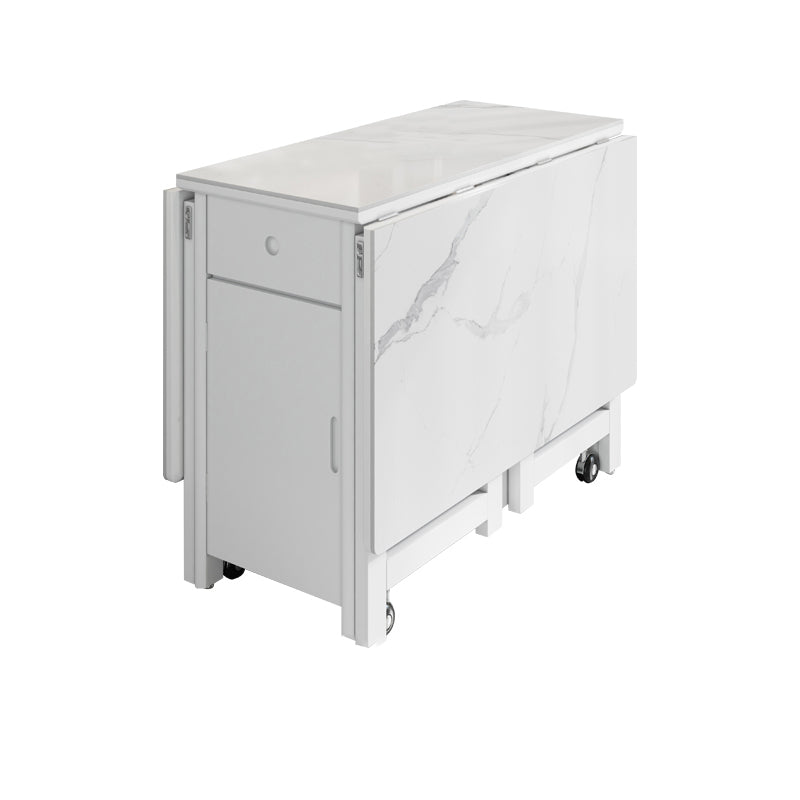 Contemporary Style Rectangle Furniture Trestle Base Dining Table (only Table)