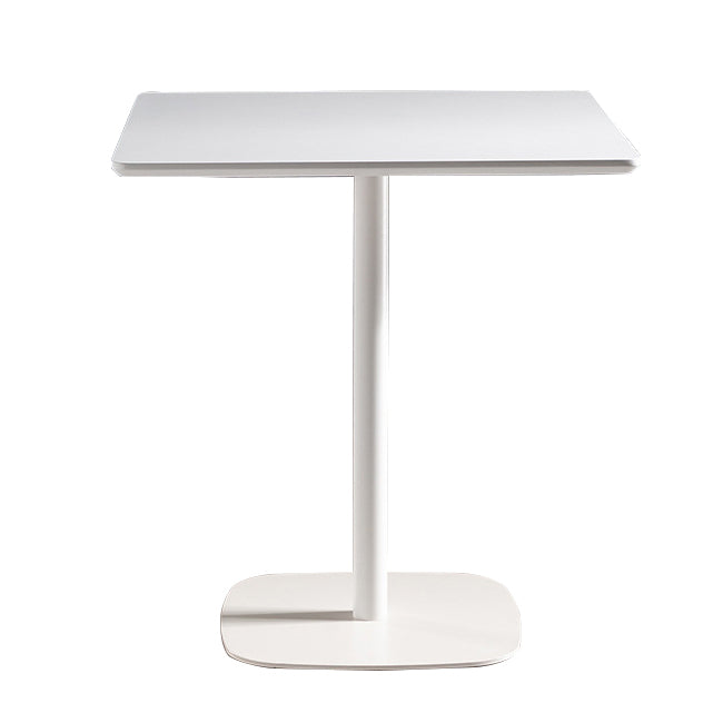 Coffee Shop Dining Room Industrial Style Dinette Table Wood Top Dining Table