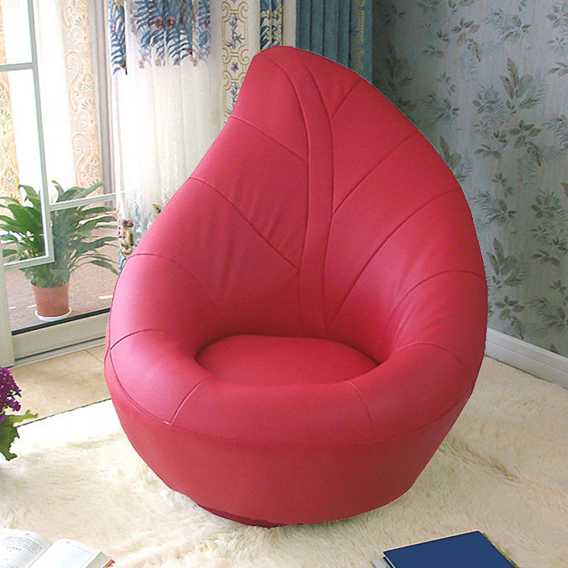 PU Leather Swivel Chair 30.7"L x 30.7"W x 37.7"H Arms Included Chair for Living Room