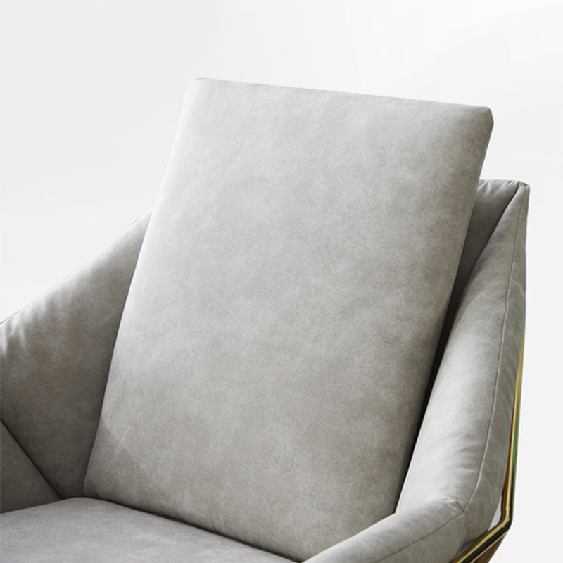 Bonded Leather Chair 27.5"L x 27.5"W x 29.5"H Arms Included Chair for Living Room