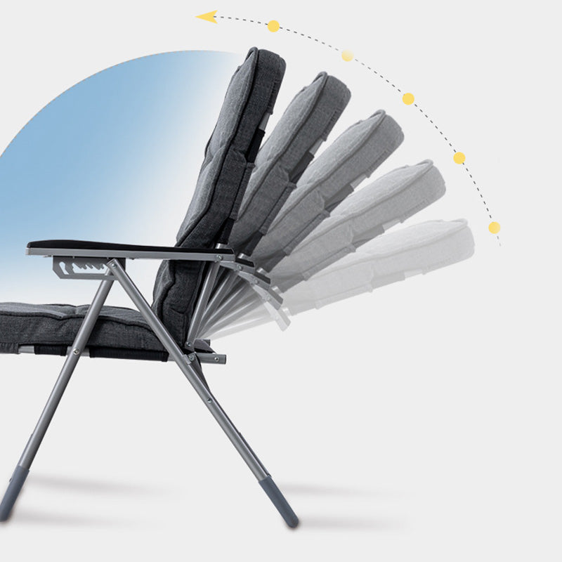 Linen Chair 21.6"L x 26.7"W x 41.3"H Convertible Chair for Living Room