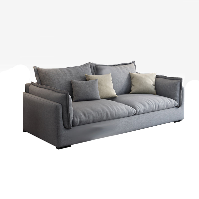 Stationary Living Room Pillow Top Arm Standard Light-grey Seating