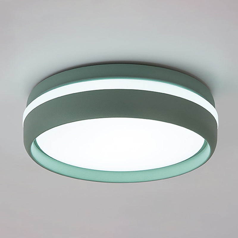Metal Ceiling Mount Light Fixture Circle Modern Ceiling Light Fixture