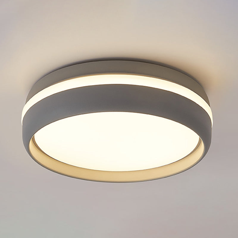 Metal Ceiling Mount Light Fixture Circle Modern Ceiling Light Fixture