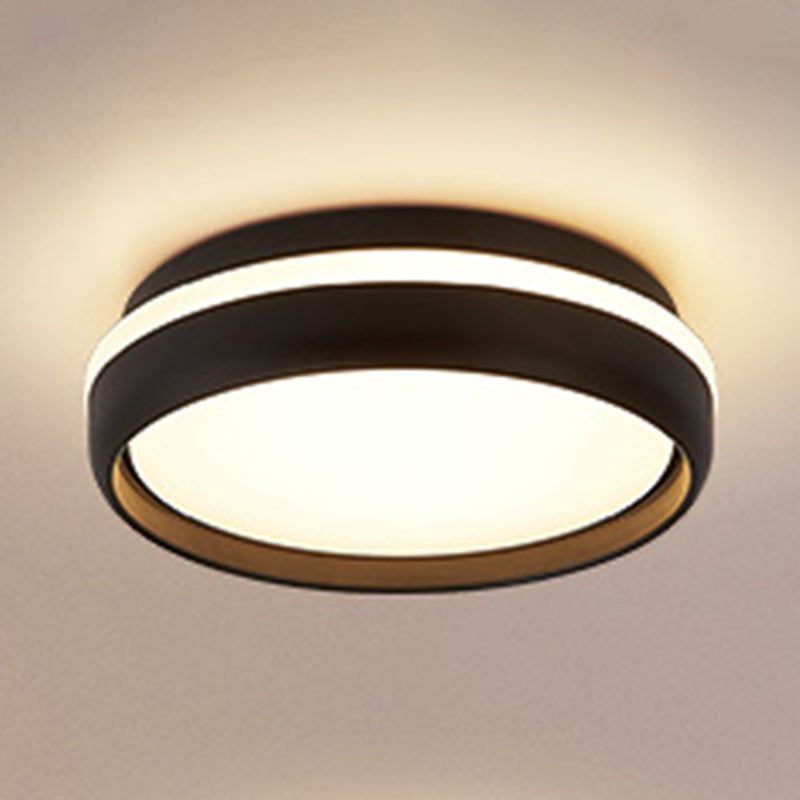 Metal Ceiling Mount Light Fixture Circle Modern Ceiling Light Fixture