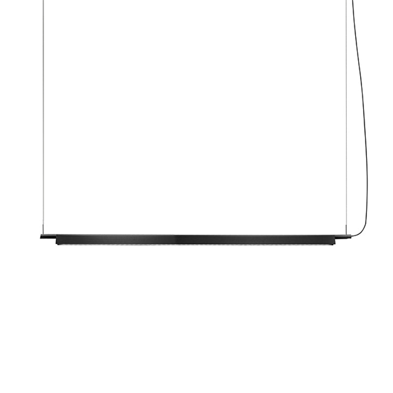 Simple Slim Hanging Light Metal Island Light Fixture for Kitchen