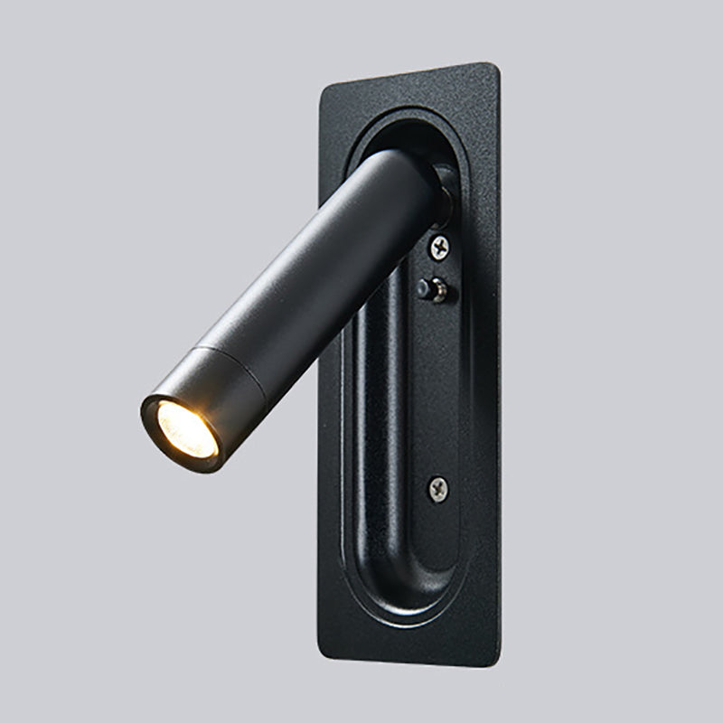 Modern Style Wall Washer Light Minimalist Metallic LED Wall Sconce for Sitting Room