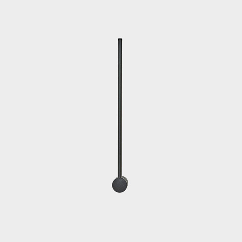 Modern Style Linear Wall Sconces Metal 1 Light Wall Mount Light Fixture in Black