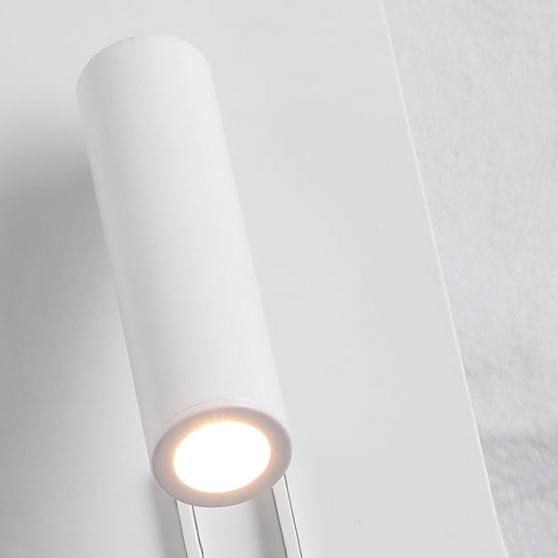 Modern Style Geometric Wall Sconces Metal 2 Lights Wall Mounted Reading Lights