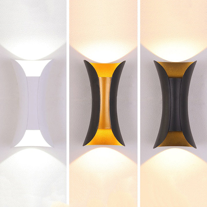 Modern Metal Wall Mount Light LED Wall Light with Aluminum Shade for Living Room