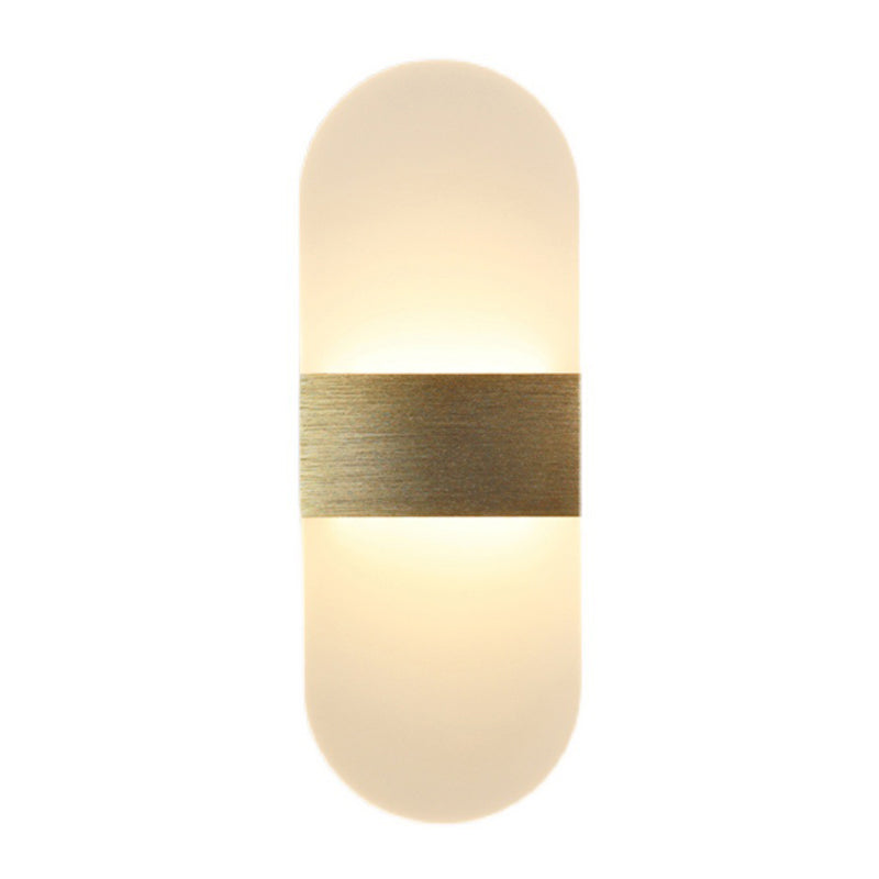 Modern Style Wall Mount Light LED Wall Light with Acrylic Shade for Living Room