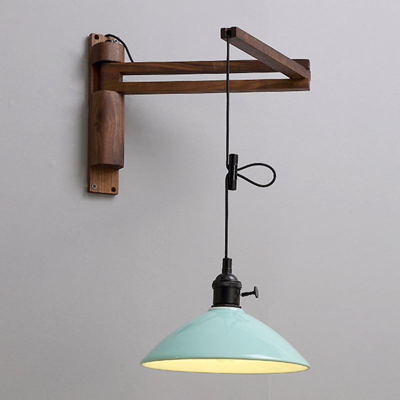 Modern Creative Wall Light Porcelain Bedside Wall Sconce Light for Bedroom