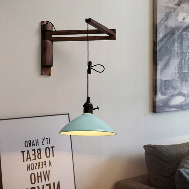 Modern Creative Wall Light Porcelain Bedside Wall Sconce Light for Bedroom