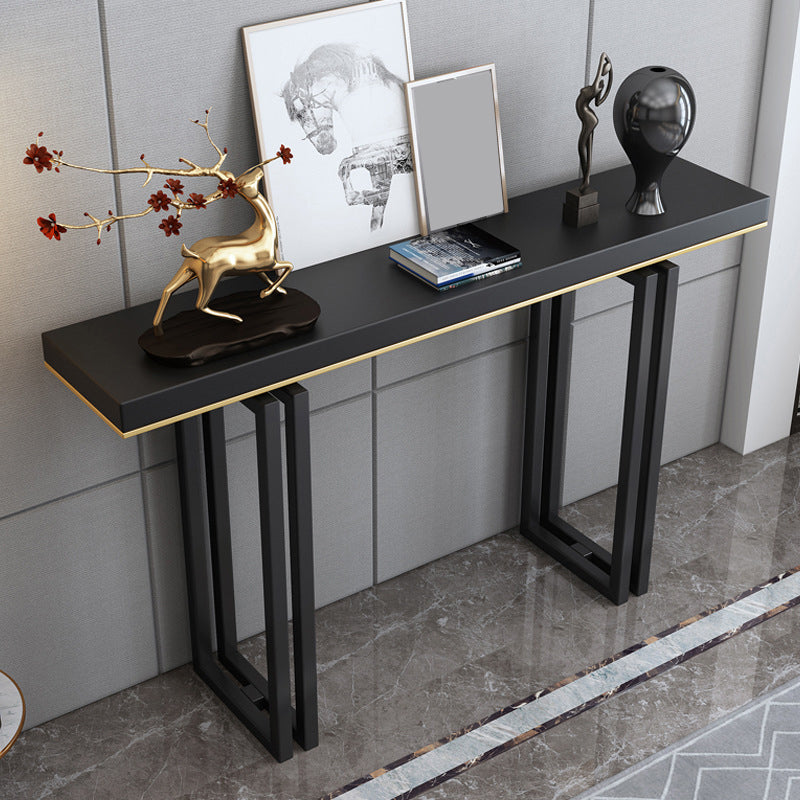 Sled Basic Console Table with Rectangle Top Sofa Console Table